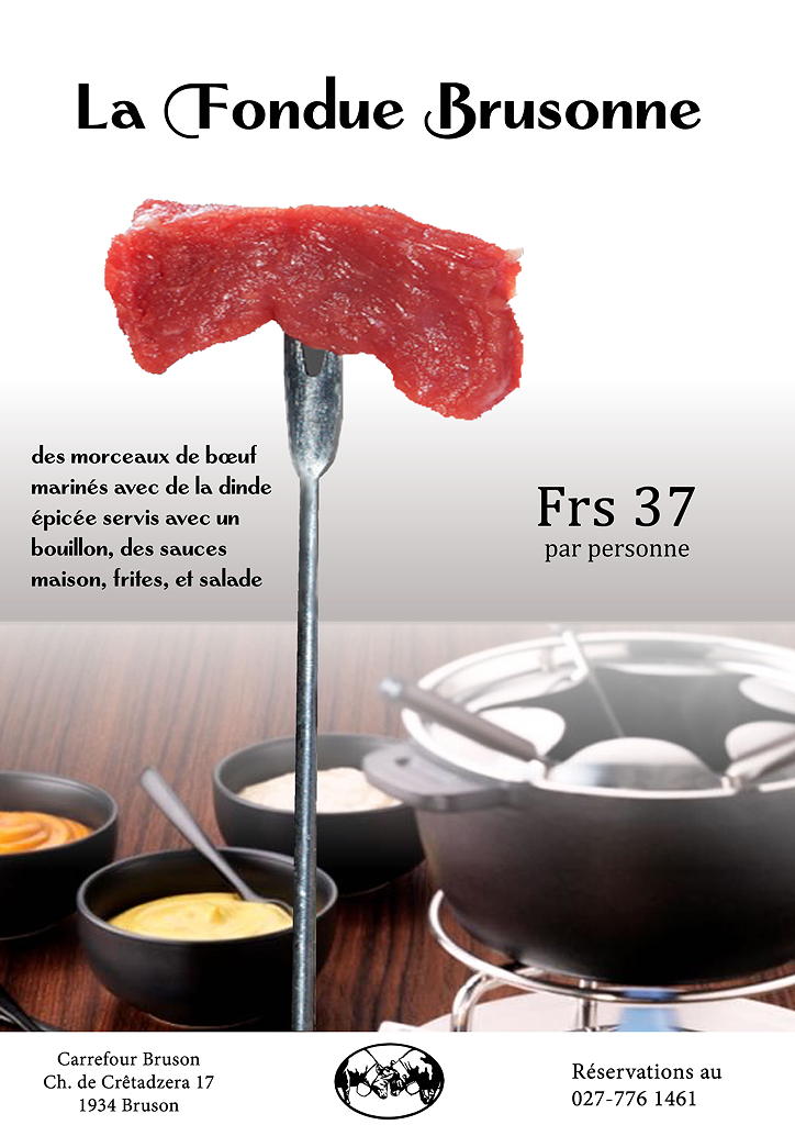 fondue brusonne